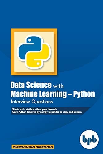 Data Science With Machine Learning � Python Interview Questions