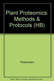 Plant Proteomics: Methods & Protocols (HB)