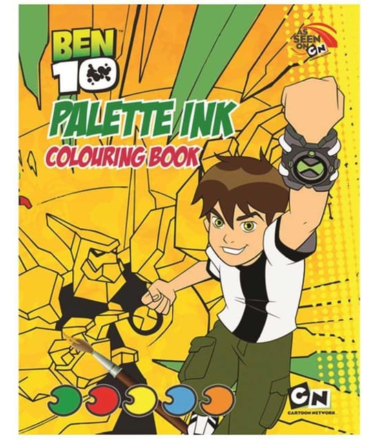 Palette Ink Colouring Book