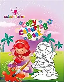 Copy Colouring Book (Fairy)