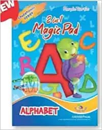 PURPLE TURTLE / 2 IN 1 MAGIC PAD ALPHABET & NUMBERS