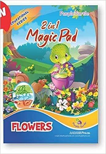 PURPLE TURTLE / 2 IN 1 MAGIC PAD FLOWERS & GARDENING TOOLS