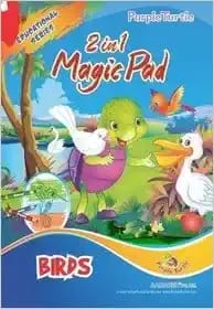 PURPLE TURTLE / 2 IN 1 MAGIC PAD BIRDS & INSECTS