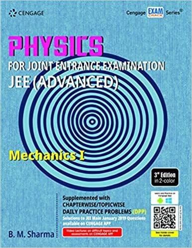 Physics for Joint Entrance Examination JEE (Advanced) : Mechanics I