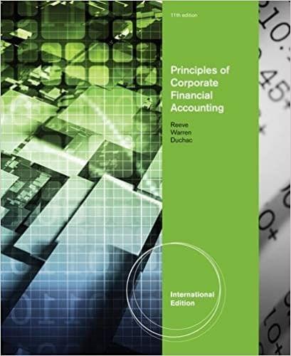 Principles of Corporate Financial Accounting, International Edition?Paperback