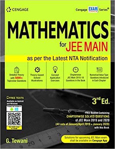 Mathematics for JEE Main, 3E (Paperback)