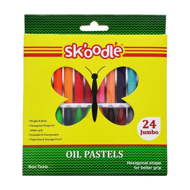 Skoodle 24 Jumbo Oil Pastels