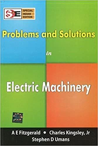 Problems And Solutions In Electric Machinery?