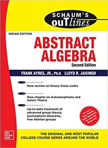 Schaum'S Outline Of Abstract Algebra