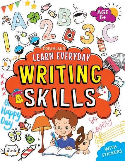 Learn Everyday Writing Skills - Age 6 : Interactive & Activity  Children Book