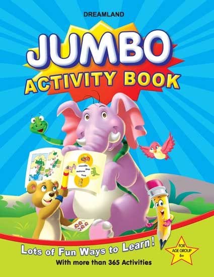 Jumbo Activity Book : Interactive & Activity  Children Book