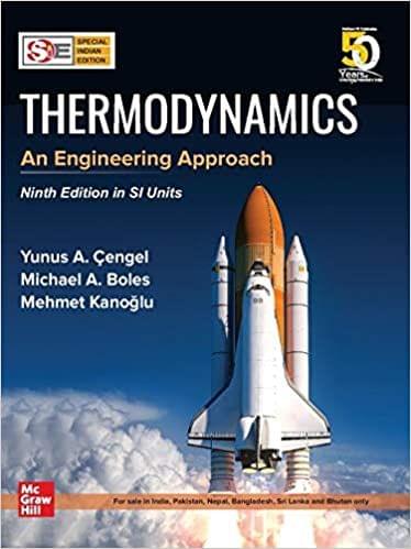 Thermodynamics : An Engineering Approach