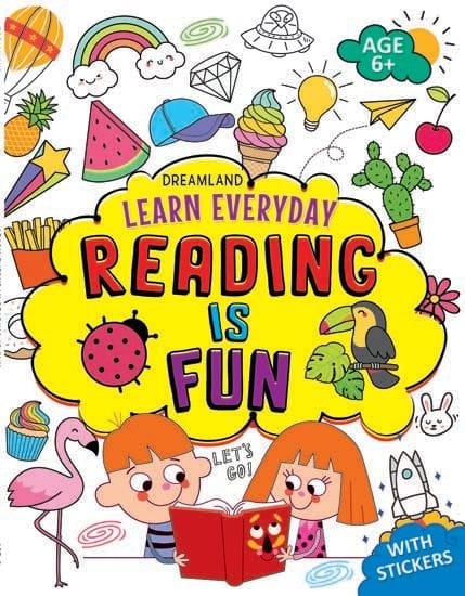 Learn Everyday Reading is Fun - Age 6 : Interactive & Activity  Children Book