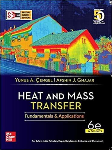 Heat And Mass Transfer, 6Th Edition