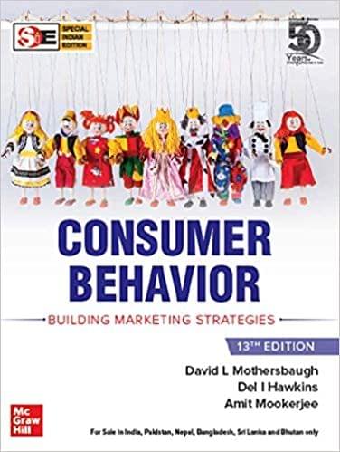 Consumer Behavior : Building Marketing Strategies?