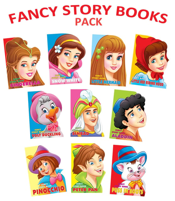 Fancy Story Board Books - (10 Titles) : Story Books Children Book