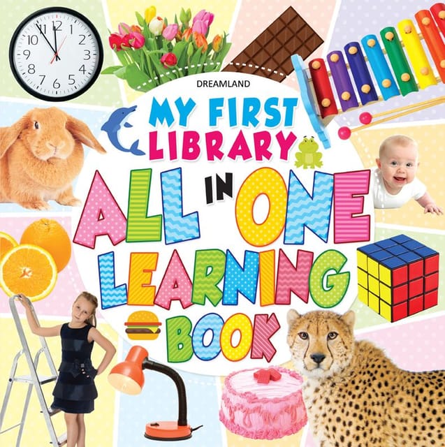 My First Library in All in One Learning Book : Early Learning Children Book