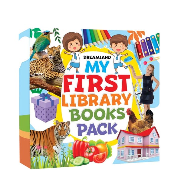 My First Library Books Pack : Early Learning Children Book