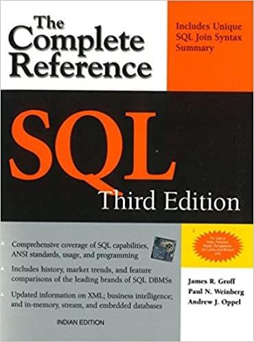 Sql The Complete Reference, 3Rd Edition