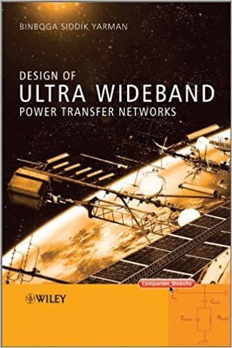 Design Of Ultra Wideband Power Transfer Networks