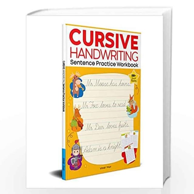 CURSIVE HANDWRITING - SENTENCE: PRACTICE WORKBOOK