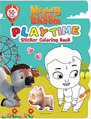 Mighty Little Bheem - Playtime : Sticker And Coloring Fun Activity Book