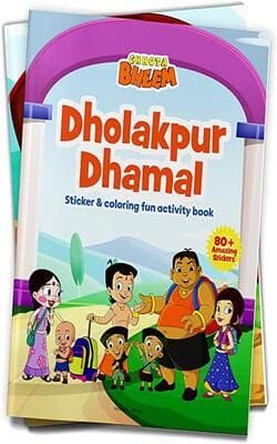 CHHOTA BHEEM - DHOLAKPUR DHAMAL : STICKER AND COLORING FUN ACTIVITY BOOK