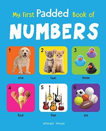 My First Padded Book of Numbers: Early Learning Padded Board Books for Children