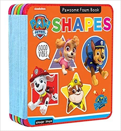 Pawsome Shapes Foam Books for Toddlers Paw Patrol Books (Ages 0 to 3 Years)