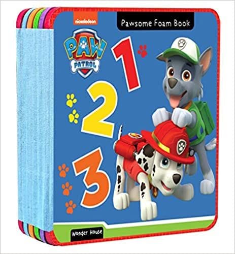 Pawsome 123 Number Foam Books for Toddlers Paw Patrol Books (Ages 0 to 3 Years)