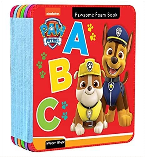 Pawsome ABC Foam Books for Toddlers Paw Patrol Books (Ages 0 to 3 Years)