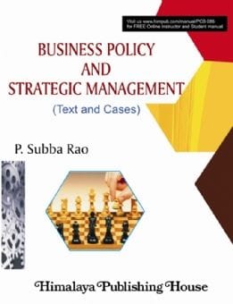 Business Policy And Strategic Management (Text and Cases)