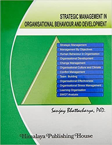 Strategic Management in Organisational Behaviour and Development