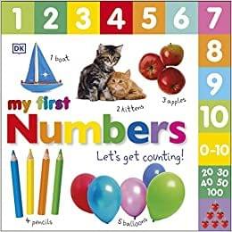 My First Book of Numbers: First Board Book