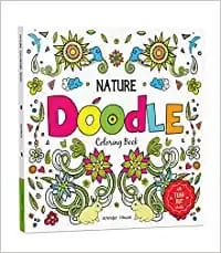 Nature Doodle Coloring Book : Children Coloring Book With Tear Out Sheets