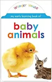 My early learning book of Baby Animals: Attractive Shape Board Books For Kids