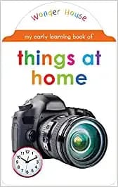 My early learning book of Things At Home: Attractive Shape Board Books For Kids