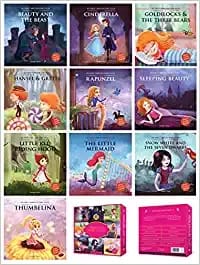 Princess Fairy Tales Boxset: A Set of 10 Classic Children Fairy Tales (Abridged and Retold)