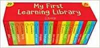 My First Complete Learning Library: Boxset of 20 Board Books Gift Set for Kids (Horizontal Design)