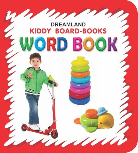 Kiddy Board Book - Word Book : Early Learning Children Book