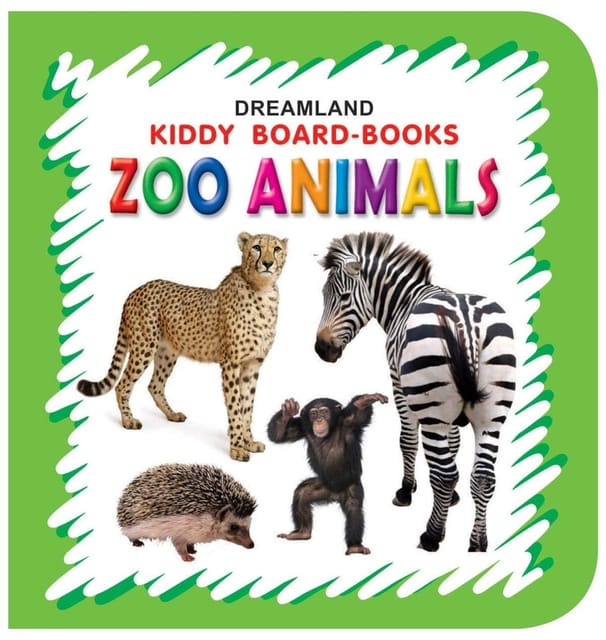 Kiddy Board Book - Zoo Animals : Early Learning Children Book