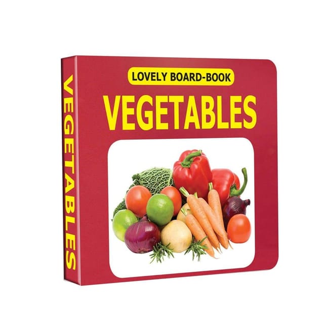 Lovely Board Books - Vegetables : Early Learning Children Book