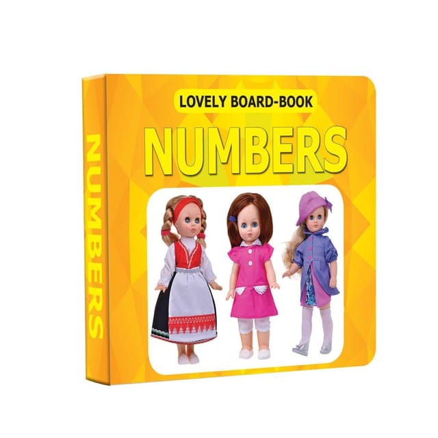 Lovely Board Books - Numbers : Early Learning Children Book