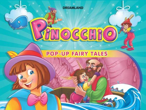 Pop-Up Fairy Tales - Pinocchio : Story books Children Book