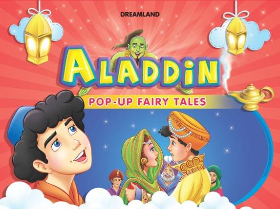 Pop-Up Fairy Tales - Aladdin : Story books Children Book