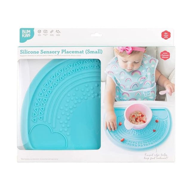 Silicone Sensory Placemat - Blue