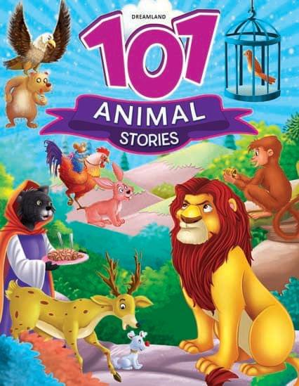 101 Animals Stories : Story Books Children Book