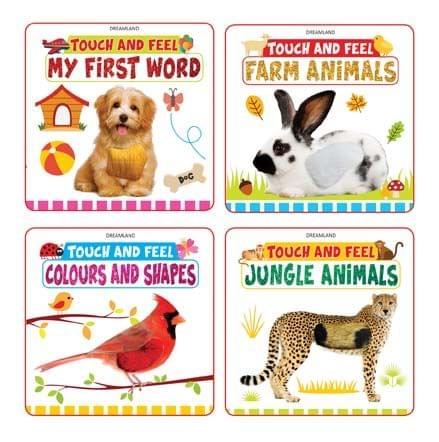 Touch and Feel Series - (4 Titles) : Picture Book Children Book