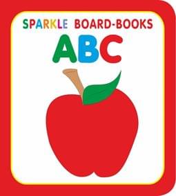 Sparkle Board Book - ABC : Early Learning Children Book