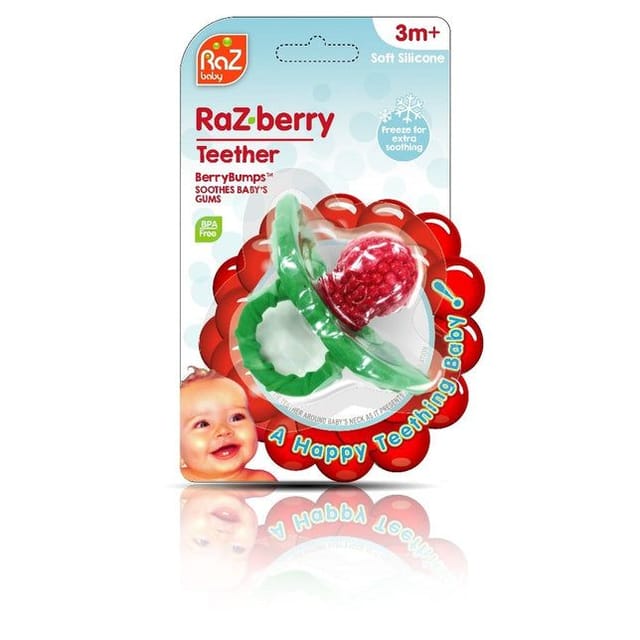 RaZberry Single Teether - Red/Green